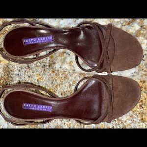 Suede Ralph Lauren 2004 Heels Size 7